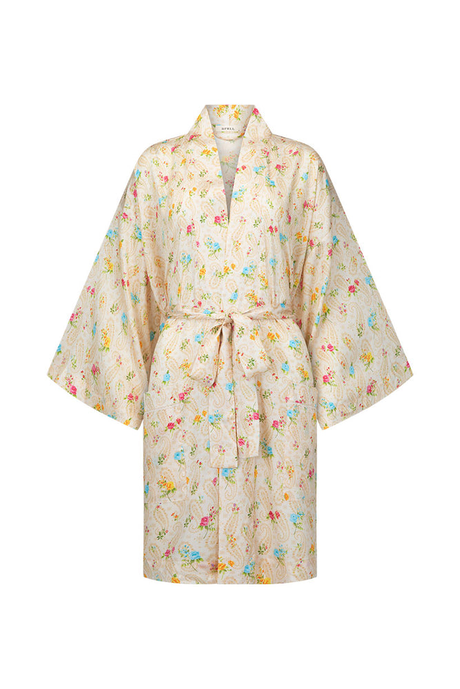 Fleur Robe and Eye Mask Set