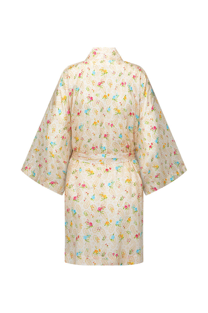 Fleur Robe and Eye Mask Set