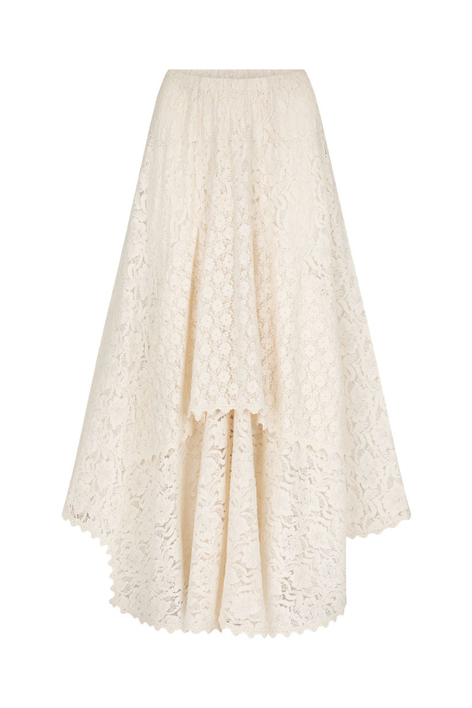 Lux Lisbon Lace Handkerchief Skirt