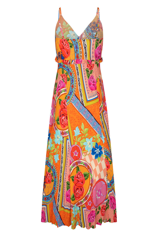 Aphrodite Bias Maxi Dress