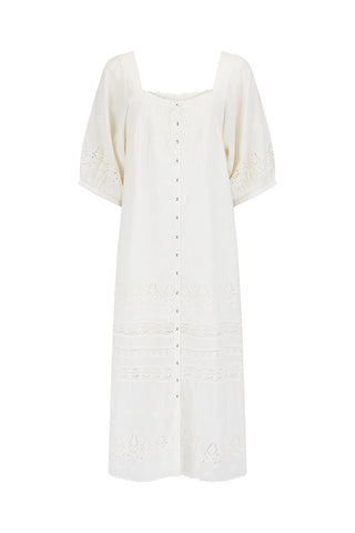 Maiden Lace Midi Dress